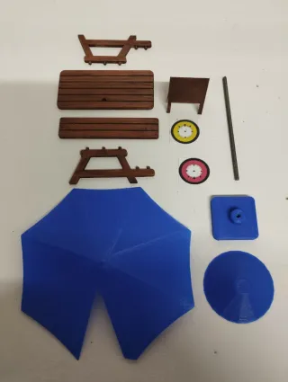 Decoración Scalextric: Rally, Salida Tramo