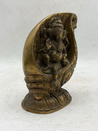 Figura Antigua Ganesha Bronce