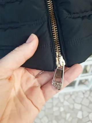 Piumino  Versace Collection cachi e oro