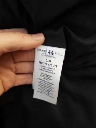 Piumino  Versace Collection cachi e oro