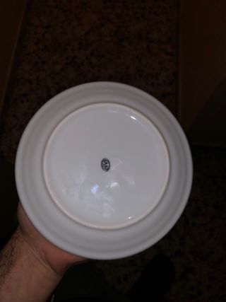 Juego de platos pequeños de porcelana