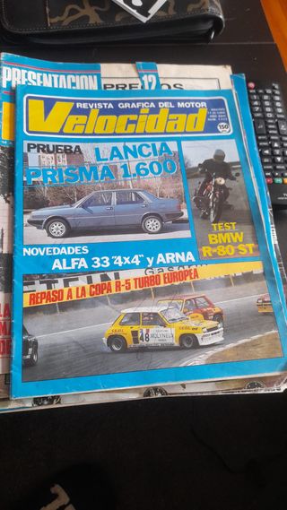 Revista Velocidad año 1984