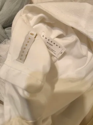 Vestido de Comunión Blanco con Flores