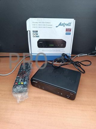 Sintonizador TDT T2 USB reproductor y grabador