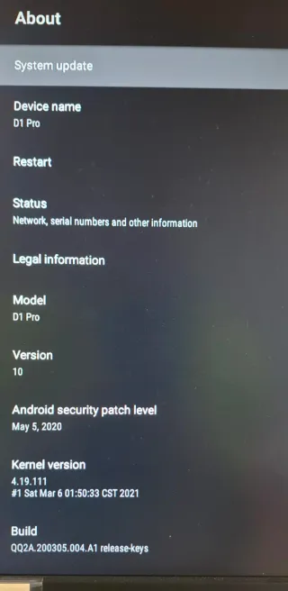 Android TV Box TICTID con Mando