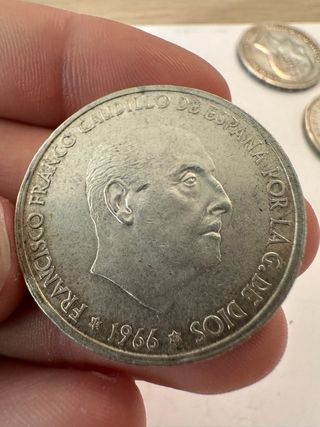 Lote de monedas de plata