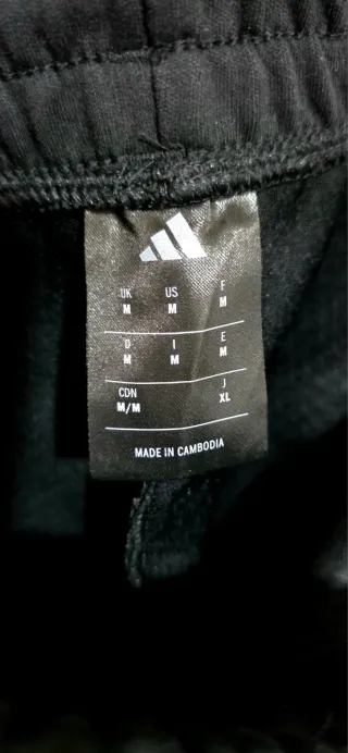 Pantalón chándal Adidas Negro TM