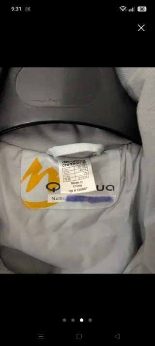 Mono de esquí Quechua