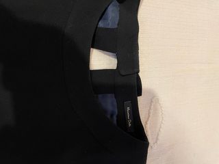 Vestido negro Massimo Dutti