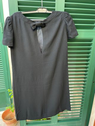 Vestido negro Massimo Dutti