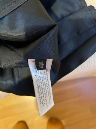 Vestido negro Massimo Dutti