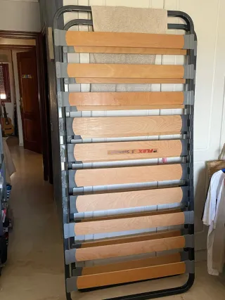 Somier plegable Flex madera y metal