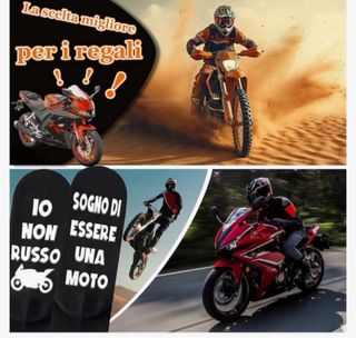 Calze divertenti uomo Io non russo