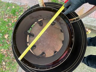 Sombrero chimenea anti viento y lluvia