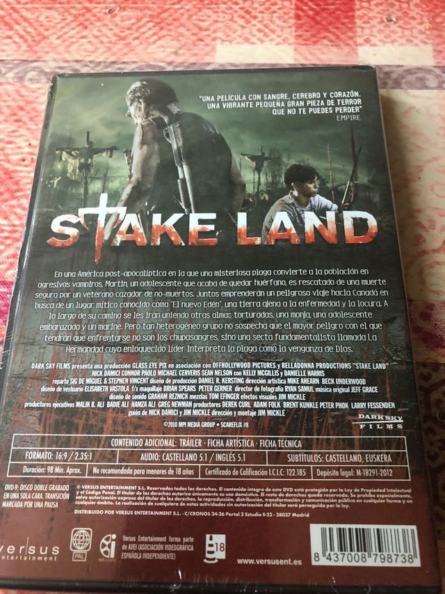 Stake Land DVD precintado descatalogado