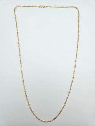 Cadena de Oro 18K Cartier 3x1 Fígaro, 3,65gr, 65cm