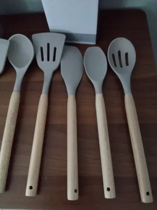 Set Utensili Cucina Silicone 12 Pezzi