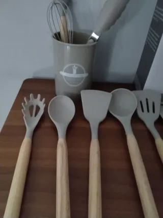 Set Utensili Cucina Silicone 12 Pezzi