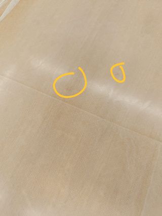 Manteleta fallera tul bordado  y lentej. oro 115cm