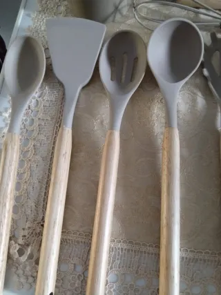 Set Posate Cucina 12 Pezzi Silicone