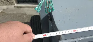 Remolque galvanizado con tapa