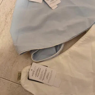 Lote Fundas Lactancia Azul y crema