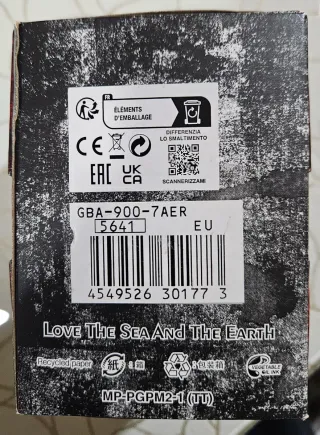 Reloj Casio G-Shock GBA-900-7AER Blanco