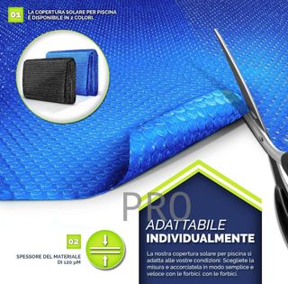 Copertura Solare tillvex per Piscine Rotonde Ø 305 cm