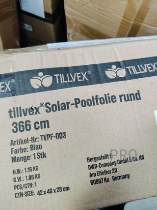 Copertura Solare tillvex per Piscine Rotonde Ø 305 cm