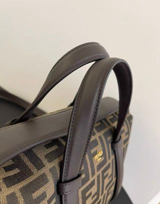Bolso Fendi Beige y Marrón