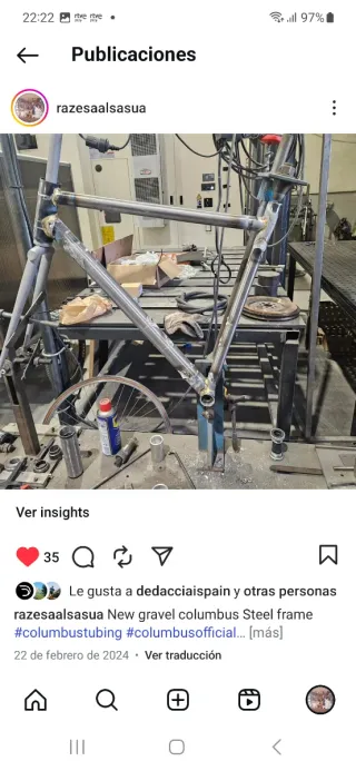 Horquilla Gravel Acero