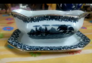 Salsera Vistas de Cartuja Porcelana