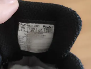 Zapatillas Fila Negras