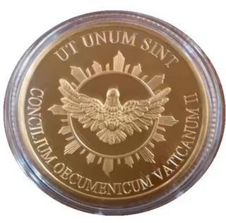 VATICANO MONEDA CONMEMORATIVA + ESTUCHE EXPOSITOR