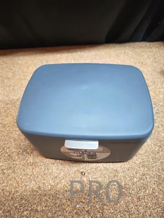 Scatola da bagno Wenko con coperchio Barcelona antracite