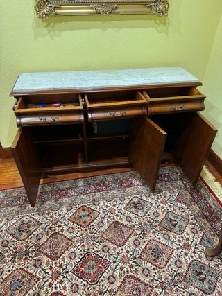 Mueble recibidor 125cm largo x 76cm alto