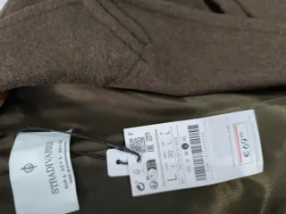 Abrigo largo marrón