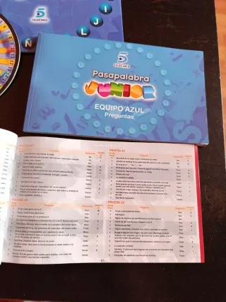 Juego de mesa Pasapalabra Junior Famosa