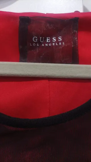 Vestido Guess lentejuelas rojo Talla XS
