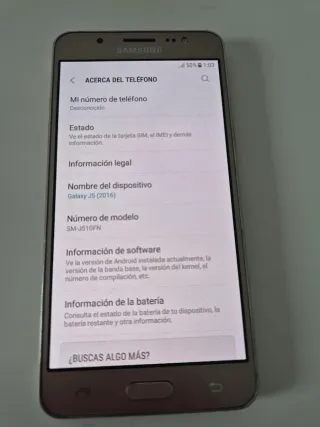 Samsung Galaxy J5 (2016) Dorato