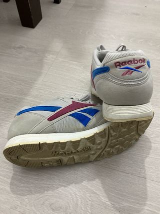 Zapatillas Reebok Grises y Azules