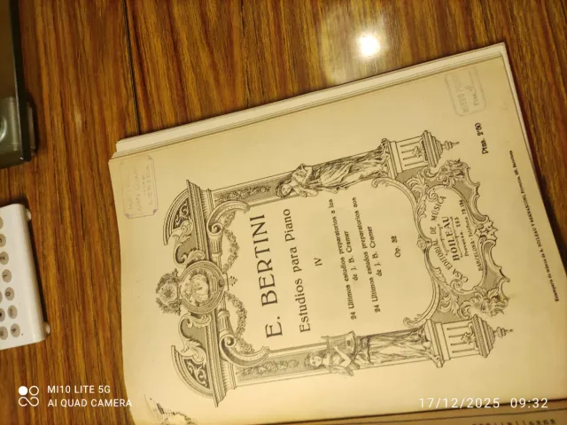 Partituras Carlos Czerny