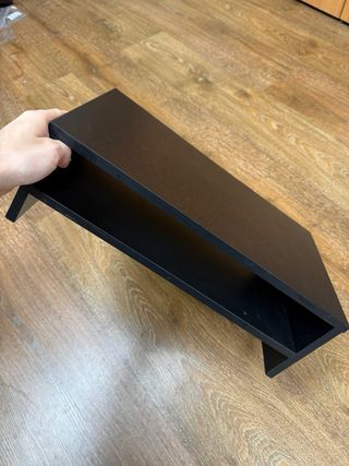 Elevador de monitor negro