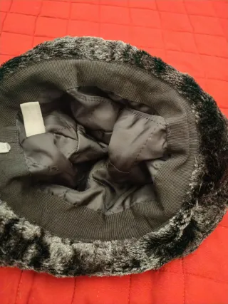 Cappello donna nero/grigio