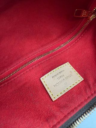 Bolso Louis Vuitton Slouchy Marrón y Rojo