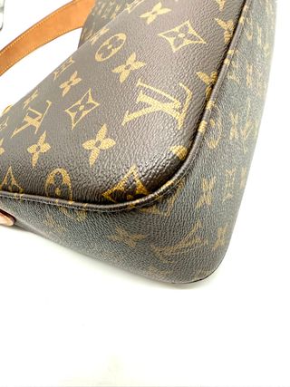 Bolso Louis Vuitton Slouchy Marrón y Rojo