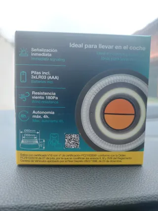 Luz V16 Holomogada DGT | Luz Emergencia Coche