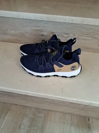 Zapatillas Timberland Azul y Beige