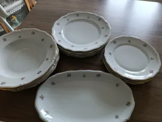 Servizio piatti porcellana Bavaria 4 persone