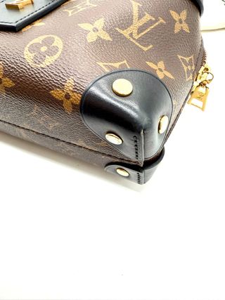 Bolso Louis Vuitton Malle Negro/Marrón